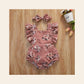 Body Floral com Gola Quadrada e Bandolete — Bebé Menina 6-24M