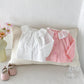 Blusa de Algodão de Manga Curta — Bebé Menina 6-24M