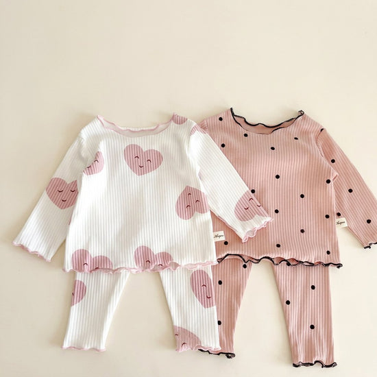 Conjunto de Algodão — Bebé Menina