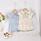 Conjunto Leve de Duas Peças — Bebé Menina 6-24M
