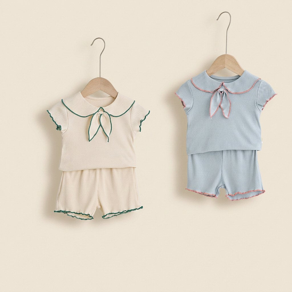Conjunto Leve de Duas Peças — Bebé Menina