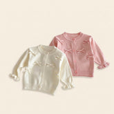 Cardigan de Malha com Laço — Bebé