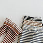 Leggings às Riscas em Tons Candy — Bebé 0-24M