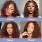 Peruca de cabelo humano com renda frontal 13x4