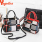 Neue StitchingWild Luxus Damen Handtasche