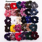 Samt-Scrunchie-Haargummi für Damen