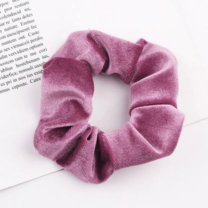 Samt-Scrunchie-Haargummi für Damen