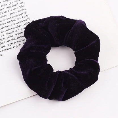 Samt-Scrunchie-Haargummi für Damen