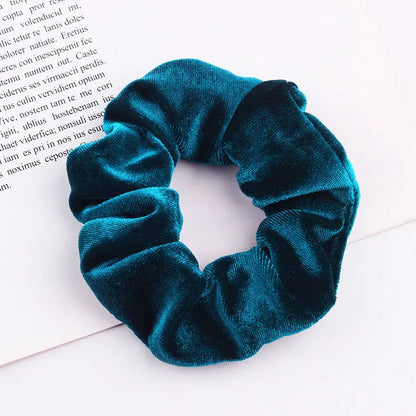 Samt-Scrunchie-Haargummi für Damen
