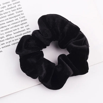 Samt-Scrunchie-Haargummi für Damen