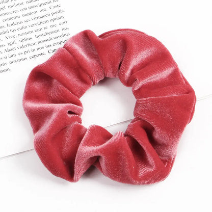 Samt-Scrunchie-Haargummi für Damen