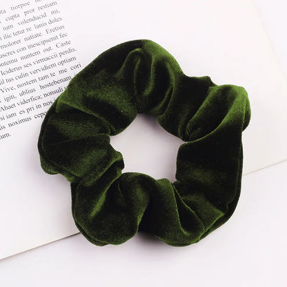 Samt-Scrunchie-Haargummi für Damen