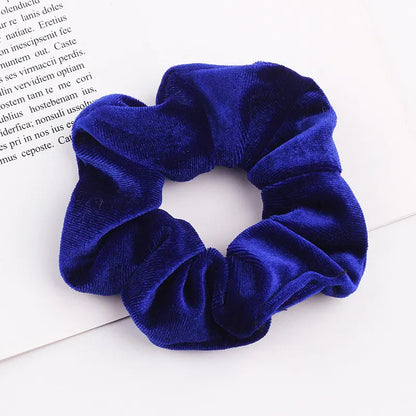 Samt-Scrunchie-Haargummi für Damen