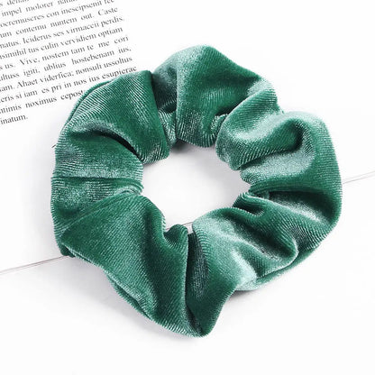 Samt-Scrunchie-Haargummi für Damen