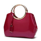 Damenhandtaschen aus Lackleder