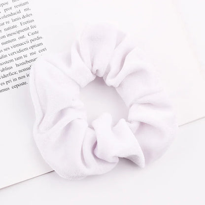 Samt-Scrunchie-Haargummi für Damen