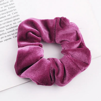 Samt-Scrunchie-Haargummi für Damen