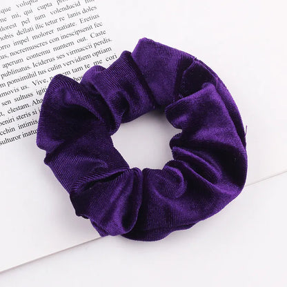 Samt-Scrunchie-Haargummi für Damen