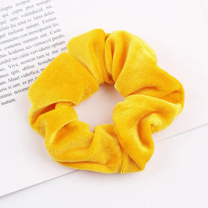 Samt-Scrunchie-Haargummi für Damen