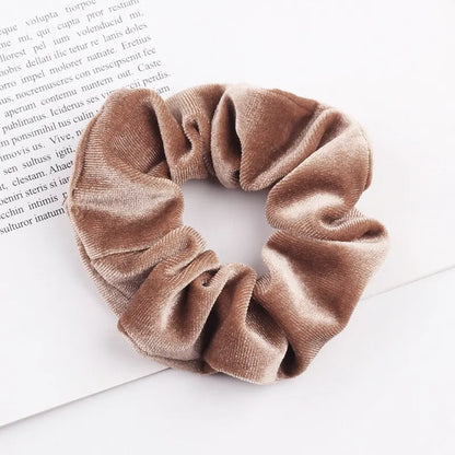 Samt-Scrunchie-Haargummi für Damen
