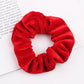Samt-Scrunchie-Haargummi für Damen