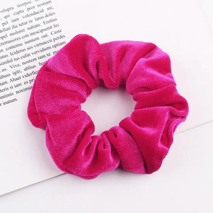 Samt-Scrunchie-Haargummi für Damen