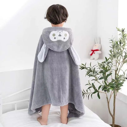 Baby-Badetuch, superweiches Kapuzenhandtuch aus Korallenfleece