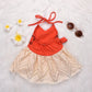 Vestido de Princesa Moana para Festas — Menina 0-4 Anos