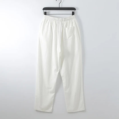 Calças de  linho  para homemMale Loose Pants 58
