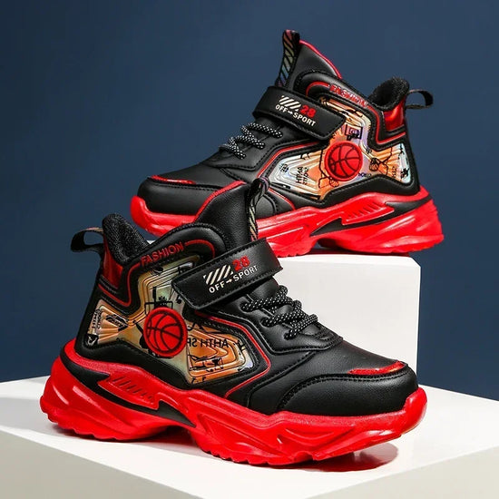 Originelle rutschfeste Basketballschuhe für Jungen von 4 bis 12 Jahren