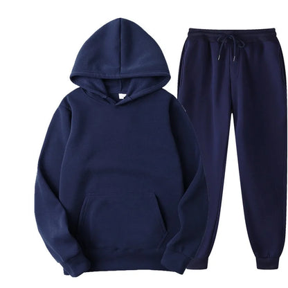 Calças conjunto de duas peças moda casual