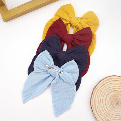 4Pcs Laço de cabelo para meninas
