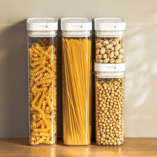 Feuchtigkeitsbeständige Spaghetti-Pasta-Aufbewahrungsbox