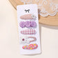 4/5pcs Atacadores de cabelo para Crianças