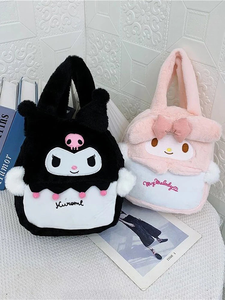 Bolsa de Pelúcia Hello Kitty para Mulher