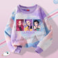 Moletom feminino Kpop Demon Hunter Girls Rumi Mira Zoey Moletom com capuz infantil