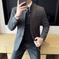 Herbst Winter Business Woll Rollkragenanzug (Jacke + Hose)