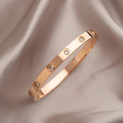 Diamantring aus Edelstahl
