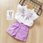 Kinder Sommerkleidung Set Shirts + Shorts