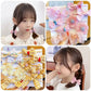 10 stücke Haar Zubehör Mädchen Scrunchies Ästhetischen Haar Krawatten kinder Bands Kinder Bandeaux Elastiquec Stirnbänder Bandes Nette