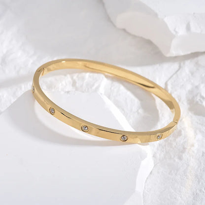 Diamantring aus Edelstahl