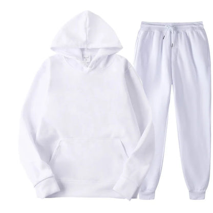 Calças conjunto de duas peças moda casual