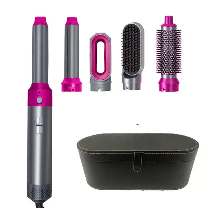 Secador de cabelo 5 em 1 conjunto de pente quente modelador de cabelo profissional