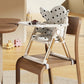 Multifunktionaler Baby-Essstuhl, tragbarer, klappbarer Babystuhl, Kinder-Esshocker, leichter, verstellbarer Esstisch