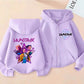 Engraçado zip up sweatshirts kpop demon hunters hoodie
