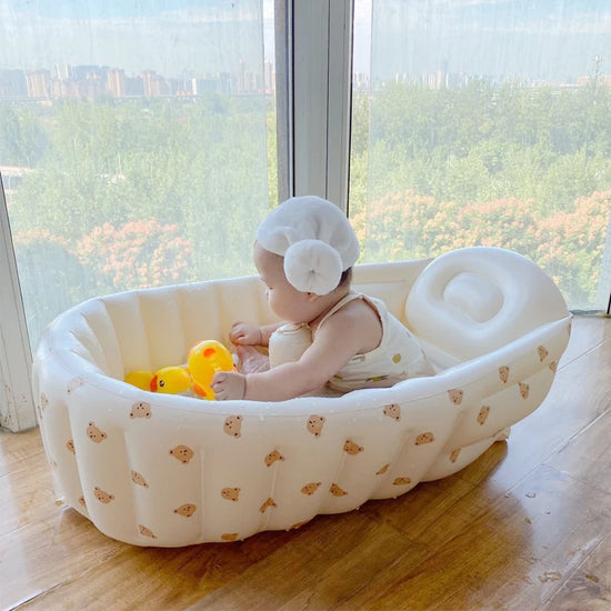 Animal Baby Banheira de natação das crianças portátil ao ar livre piscina insuflável