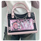 Transparente Tasche im Crossbody-Stil