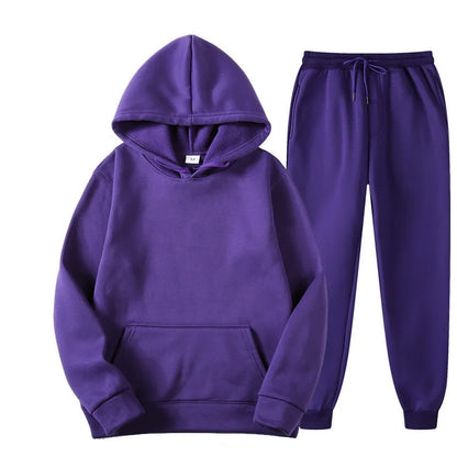 Calças conjunto de duas peças moda casual