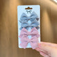 4/6/10Pcs laços de Soft Algodão Bow Hairpin