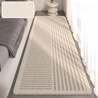 Simple Line Moderne Schlafzimmer-Nachttischteppiche